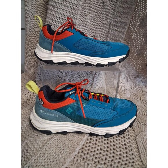 Columbia Mens Blue & Orange Outdoor Hiking Shoes US Size 9.5 EU 42.5 Omni-Grip S main image 9